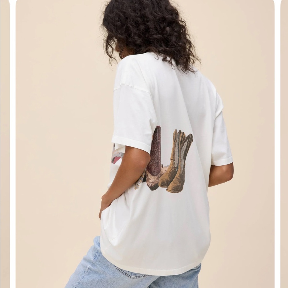 Daydreamer Kick Off Your Boots Merch Tee - Picture 4 of 5